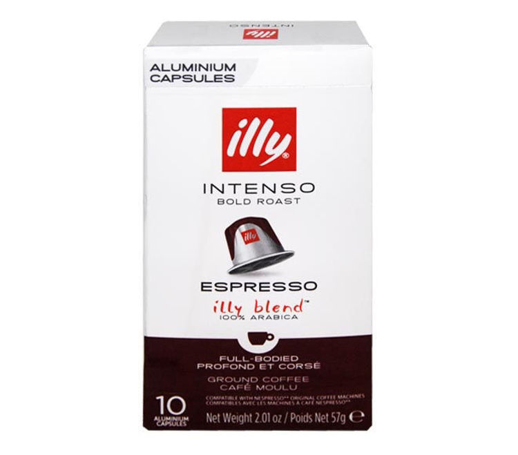 Picture of ILLY Espresso Intenso Bold Roast  (10 caps)  Intensity: 7