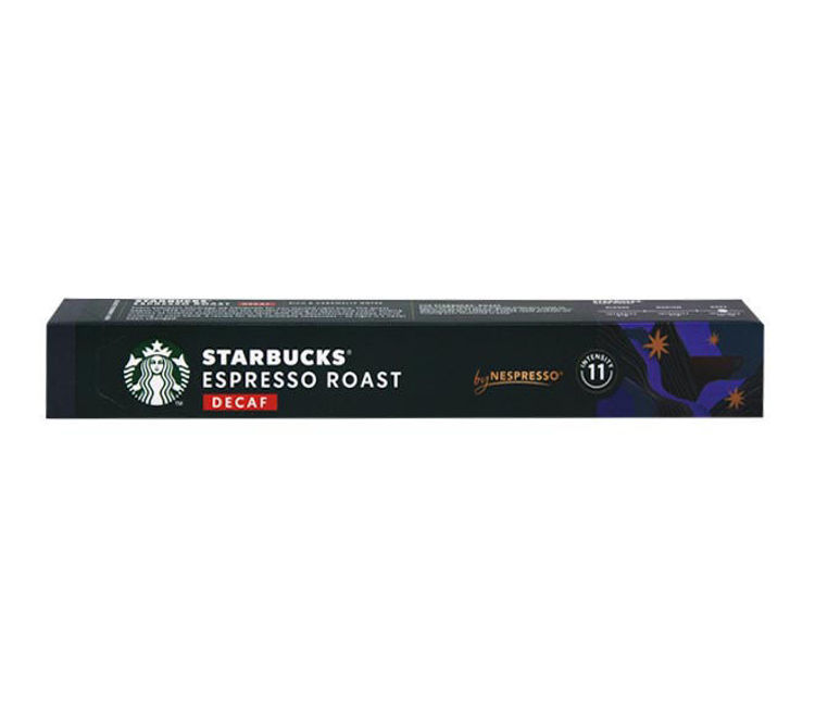 Picture of Starbucks Espresso Roast Decaf Nespresso Compatible Capsules 10pcs | Intensity 11