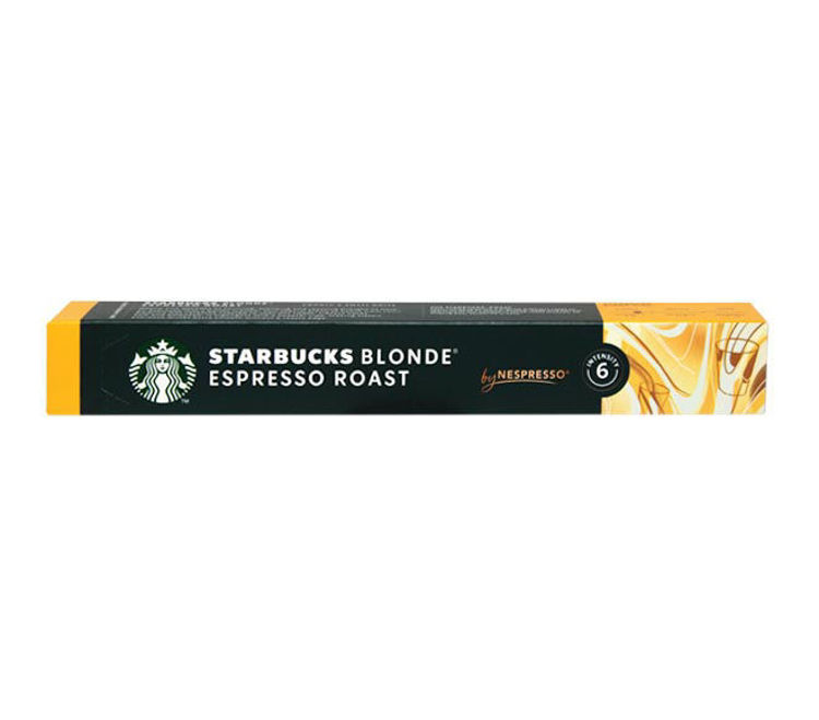 Picture of Starbucks Blonde Espresso Roast Nespresso Compatible Capsules 10pcs | Intensity 6