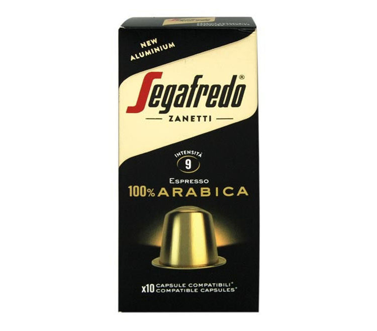 Picture of Segafredo Espresso 100% Arabica Nespresso Compatible Capsules 10pcs | Intensity 9