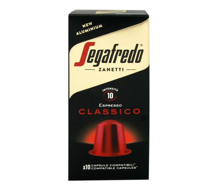 Picture of Segafredo Espresso Classico Nespresso Compatible Capsules 10pcs | Intensity 10