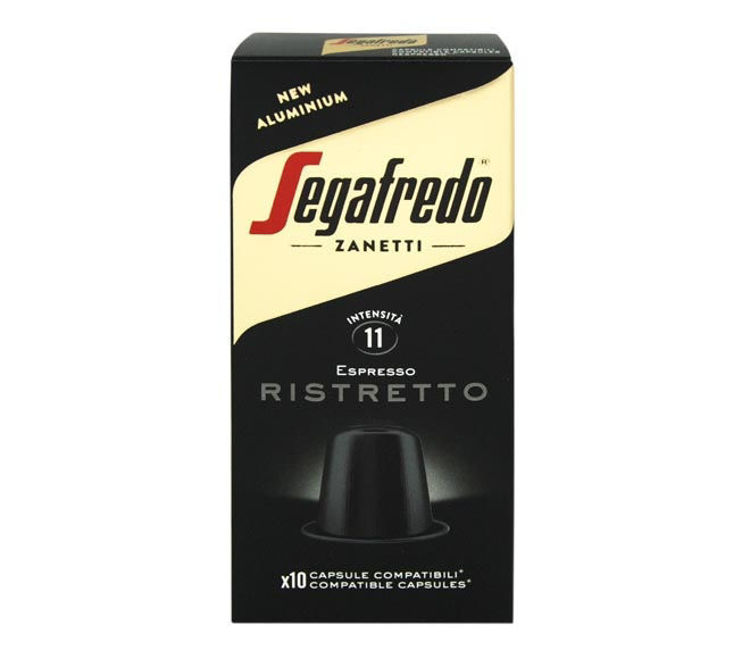 Picture of Segafredo Espresso Ristretto Nespresso Compatible Capsules 10pcs | Intensity 11